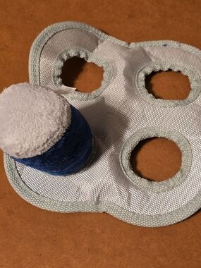 Beer Can With Ring Dog Toy